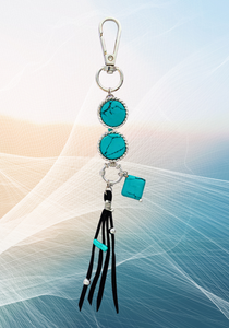 TELL ME MORE BAG CHARM KEYCHAIN