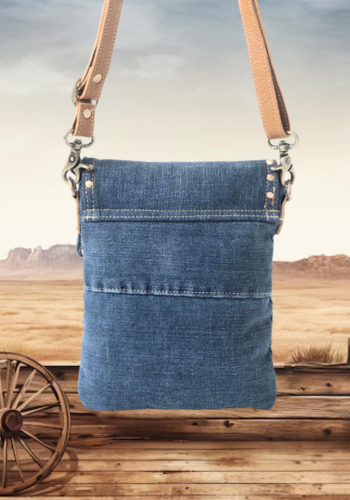 DAHLIA DENIM CROSSBODY BAG