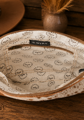 TUMBLEWEED TRAIL FRINGED HAND-TOOLED BAG