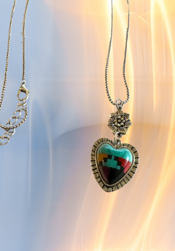 AZTEC HEART NECKLACE