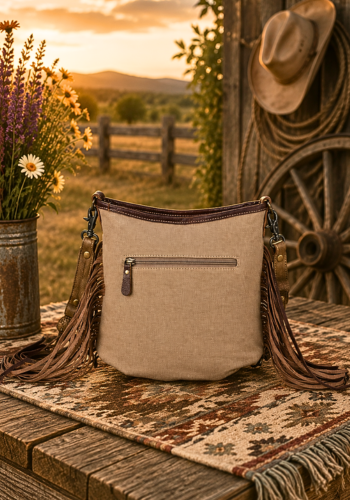 MISTY BROWN SHOULDER BAG