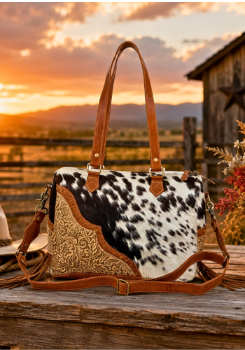 LAREDO HAND-TOOLED CONCEALED CARRY BAG