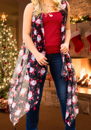 SANTA CLAUS CHRISTMAS VEST
