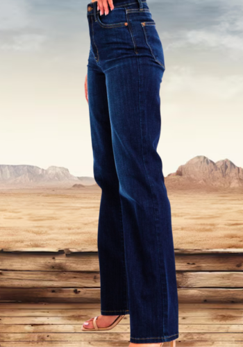 JUDY BLUE HIGH WAIST STRAIGHT LEG JEAN