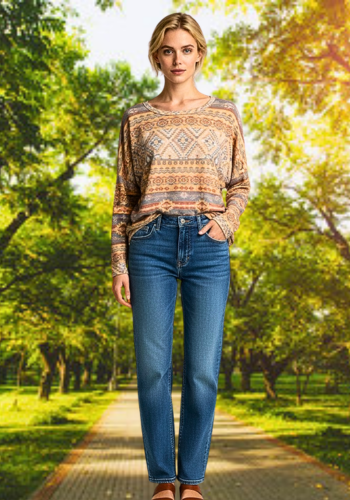 JUDY BLUE MID-RISE 90's STRAIGHT LEG JEAN