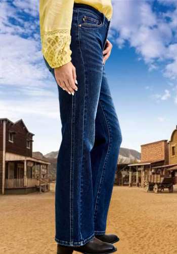 JUDY BLUE MID-RISE ALEX BOOTCUT WITH COWGIRL SEAMING JEAN