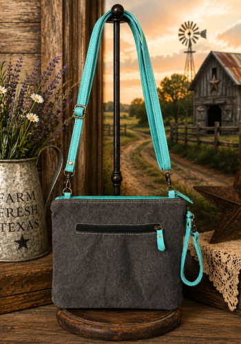 STELLONA CANYON EMBROSSED HAIRON BAG
