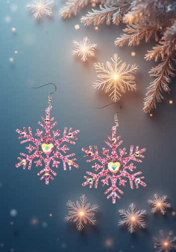 SNOWFLAKE EARRINGS