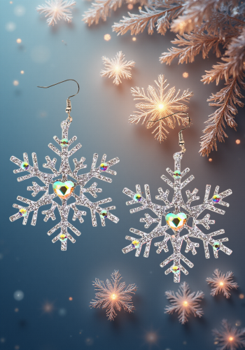 SNOWFLAKE EARRINGS