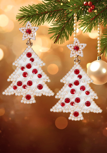 CHRISTMAS TREE EARRINGS