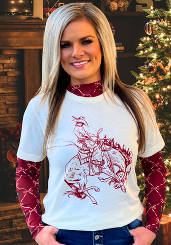 BRONC THE HALL TEE SHIRT
