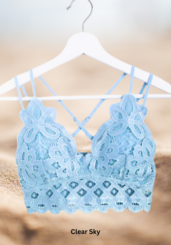 CROCHET LACE BRALETTE