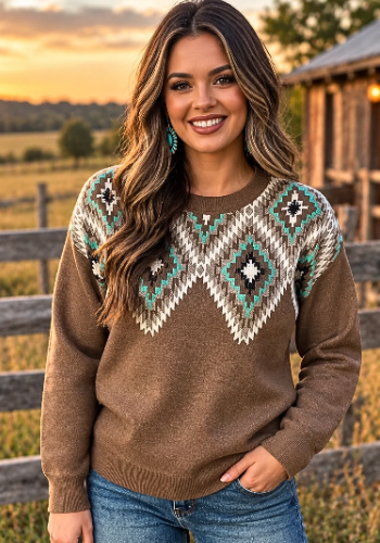 DESERT DIAMOND SWEATER