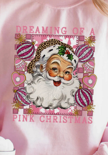 DREAMING OF A PINK CHRISTMAS SWEATSHIRT