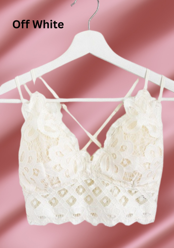 CROCHET LACE BRALETTE