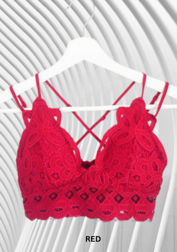 CROCHET LACE BRALETTE
