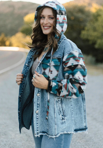 SOUTHERN ROOTS DENIM SHACKET