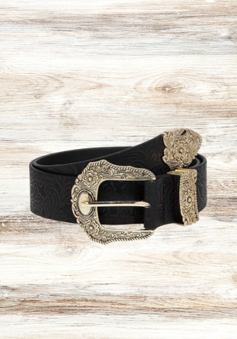 WESTERN COWGIRL BLACK BELT