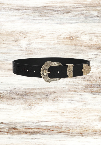 WESTERN COWGIRL BLACK BELT