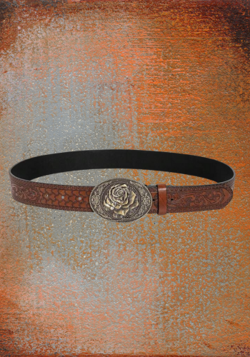 WESTERN RETRO DRAGON PATTERN BELT-40'
