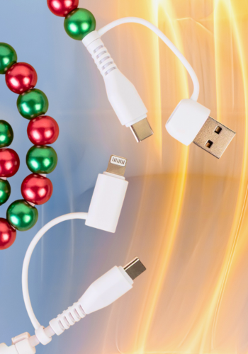 RED & GREEN 4-IN-1 CHARGING CABLE