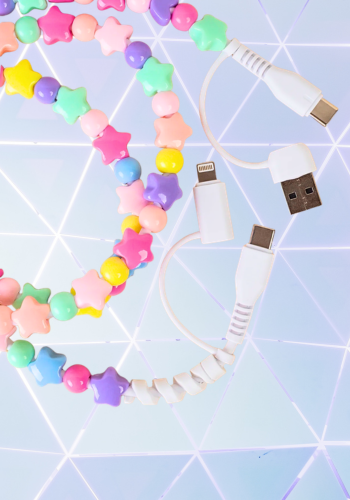MULTI-COLORED 4-IN-1 CHARGING CABLE