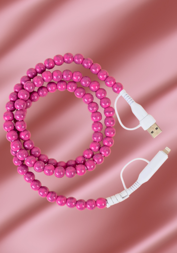 FUCHSIA 4-IN-1 CHARGING CABLE