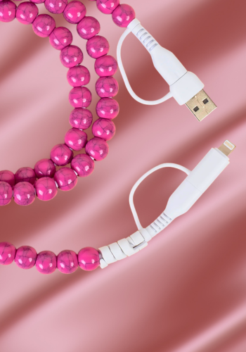 FUCHSIA 4-IN-1 CHARGING CABLE