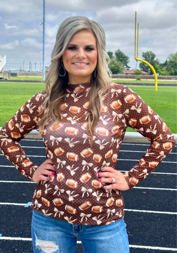 GAME DAY VIBES MESH TOP