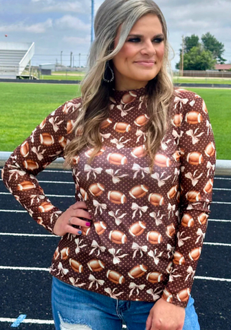 GAME DAY VIBES MESH TOP