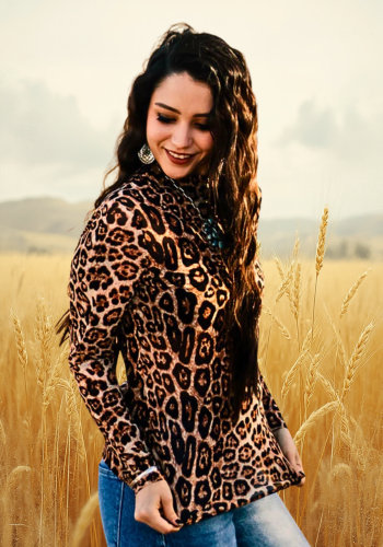 HEAR ME ROAR MESH TOP