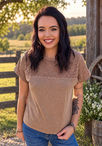 OUT WEST TOOLED TOP