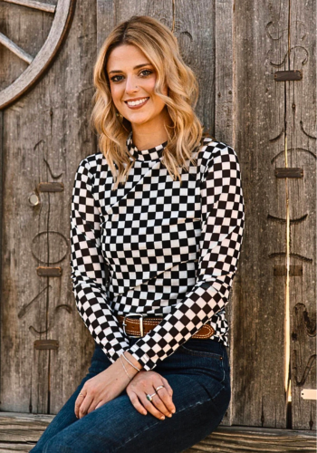 ROUND THE TRACK MESH TOP