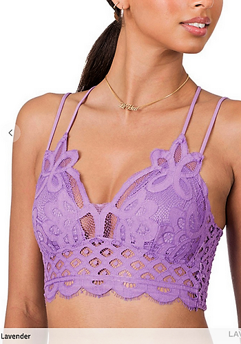 CROCHET LACE BRALETTE