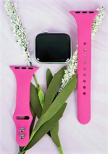 GET MOVING PINK SLIM SPORT APPLE WATCH BAND